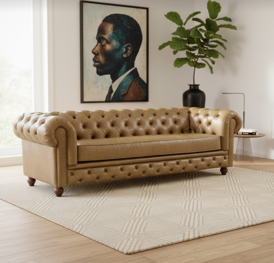 Sofá Mozart em couro Premium personalizável