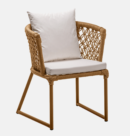 Cadeira Ipanema com Corda Náutica para Área Externa