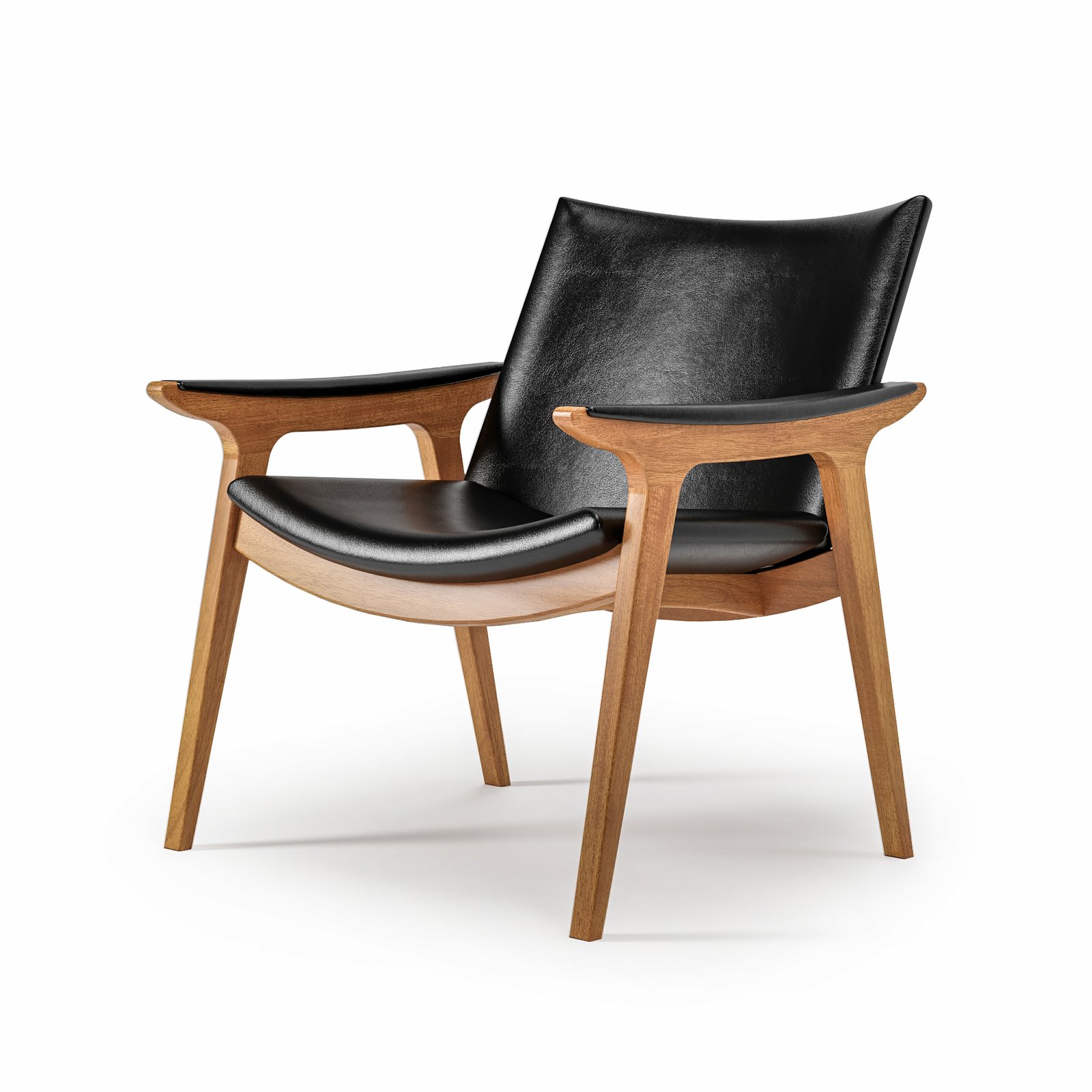 Poltrona Elipse Anatômica Madeira Maciça Personalizável