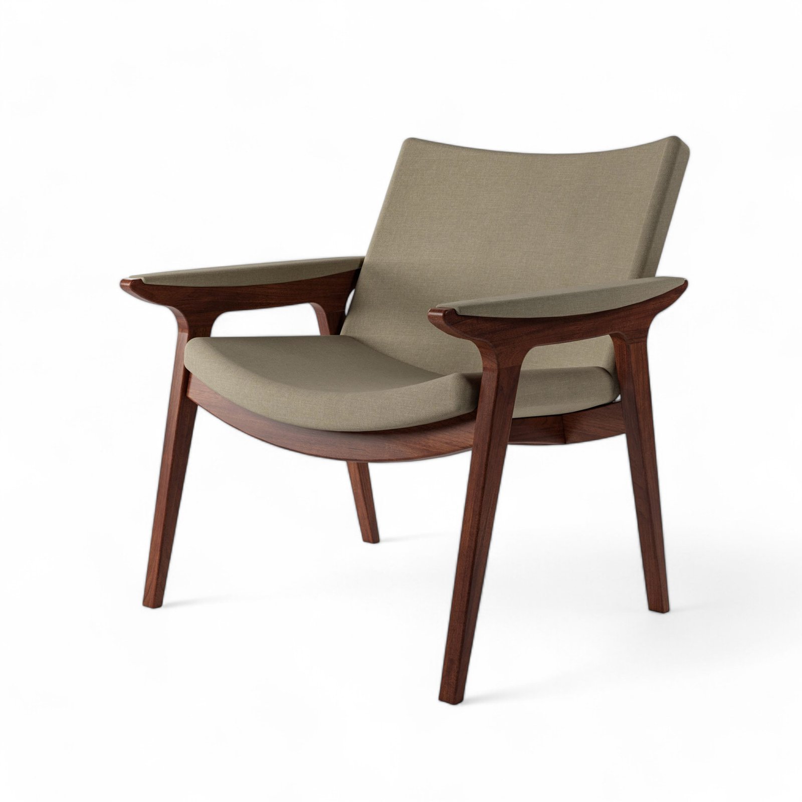 Poltrona Elipse Madeira Maciça Personalizável