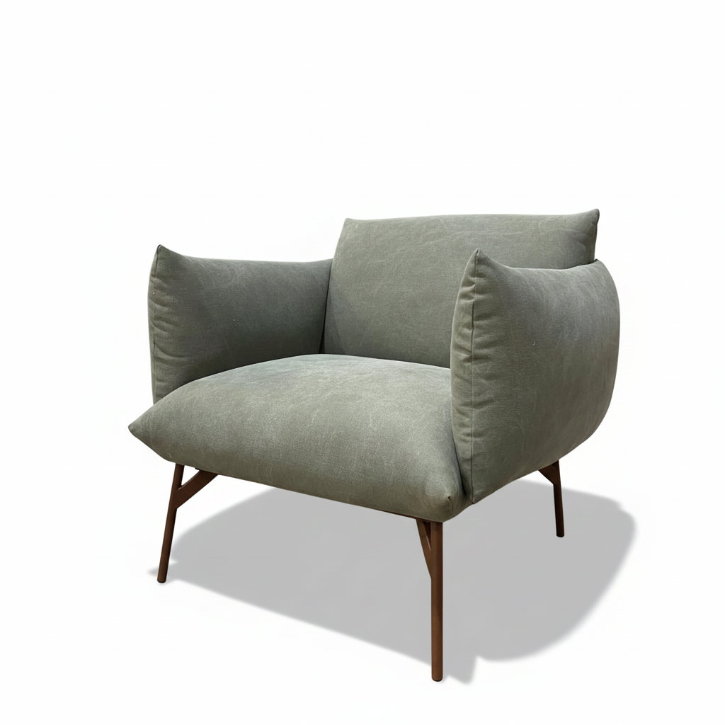 Poltrona Press Design Contemporâneo - Revestimento Personalizável