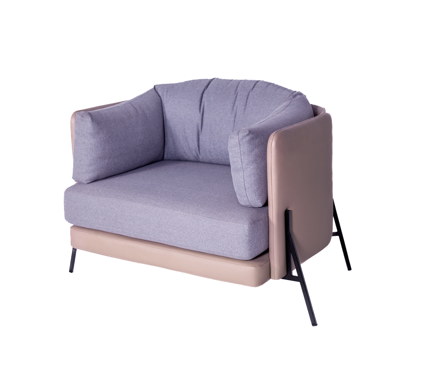 Poltrona Cute Personalizável com Mesa Lateral Opcional