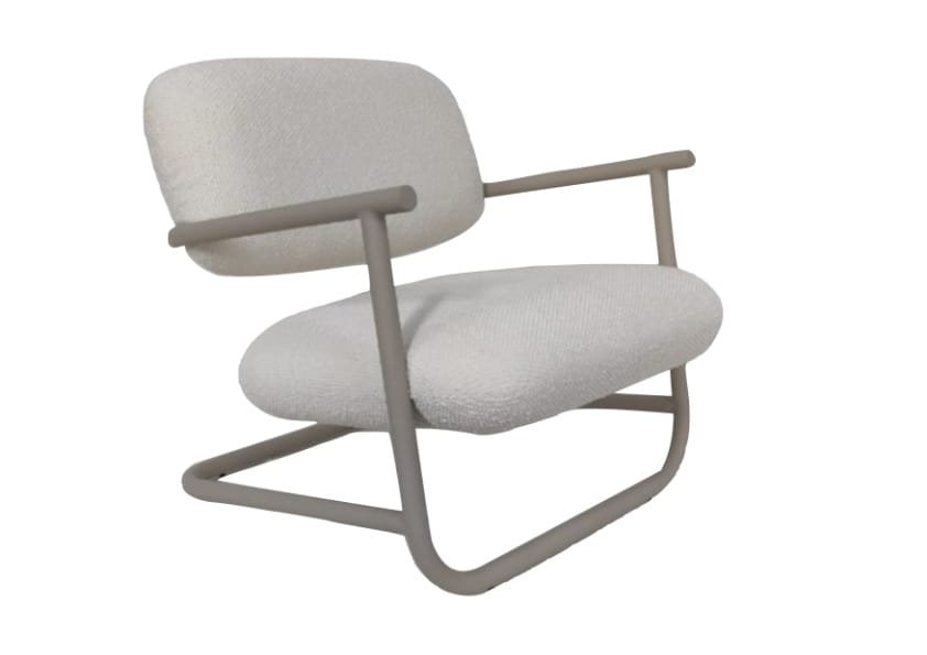 Poltrona Liz Contemporânea com Assento Suspenso - Personalizável