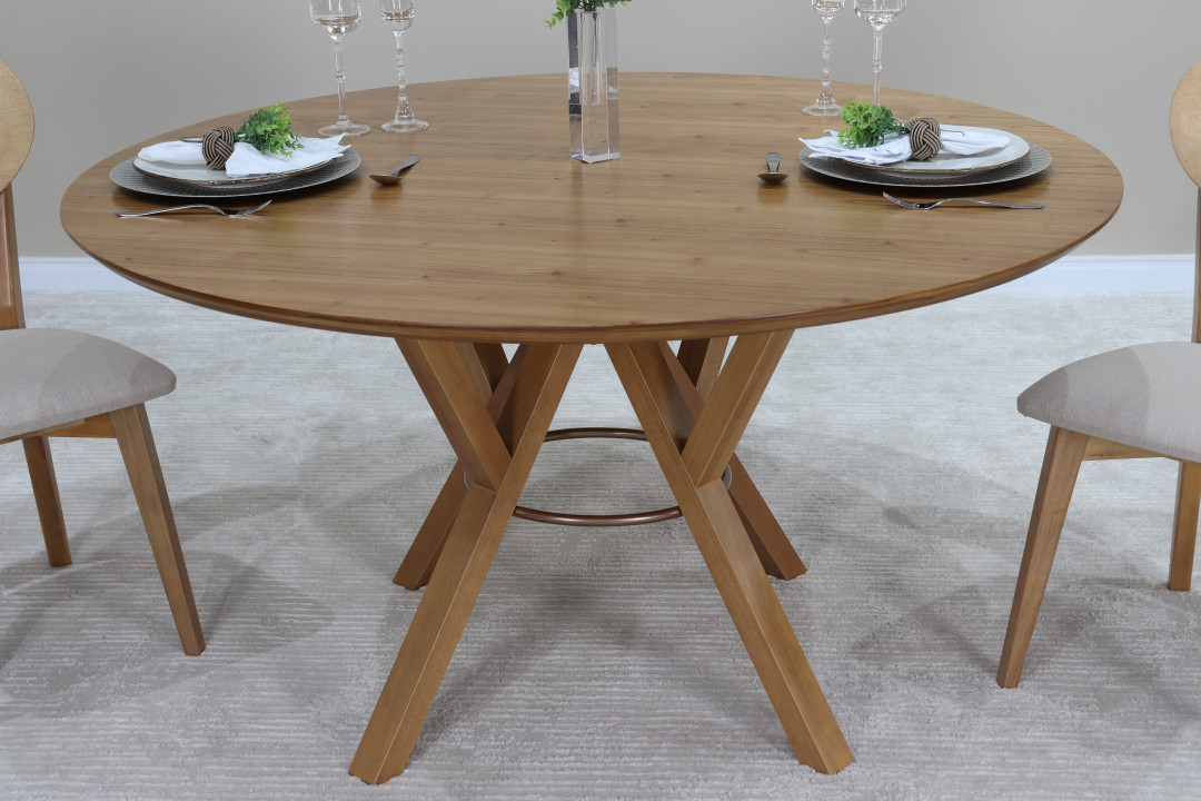 Mesa de Jantar Redonda Lívia