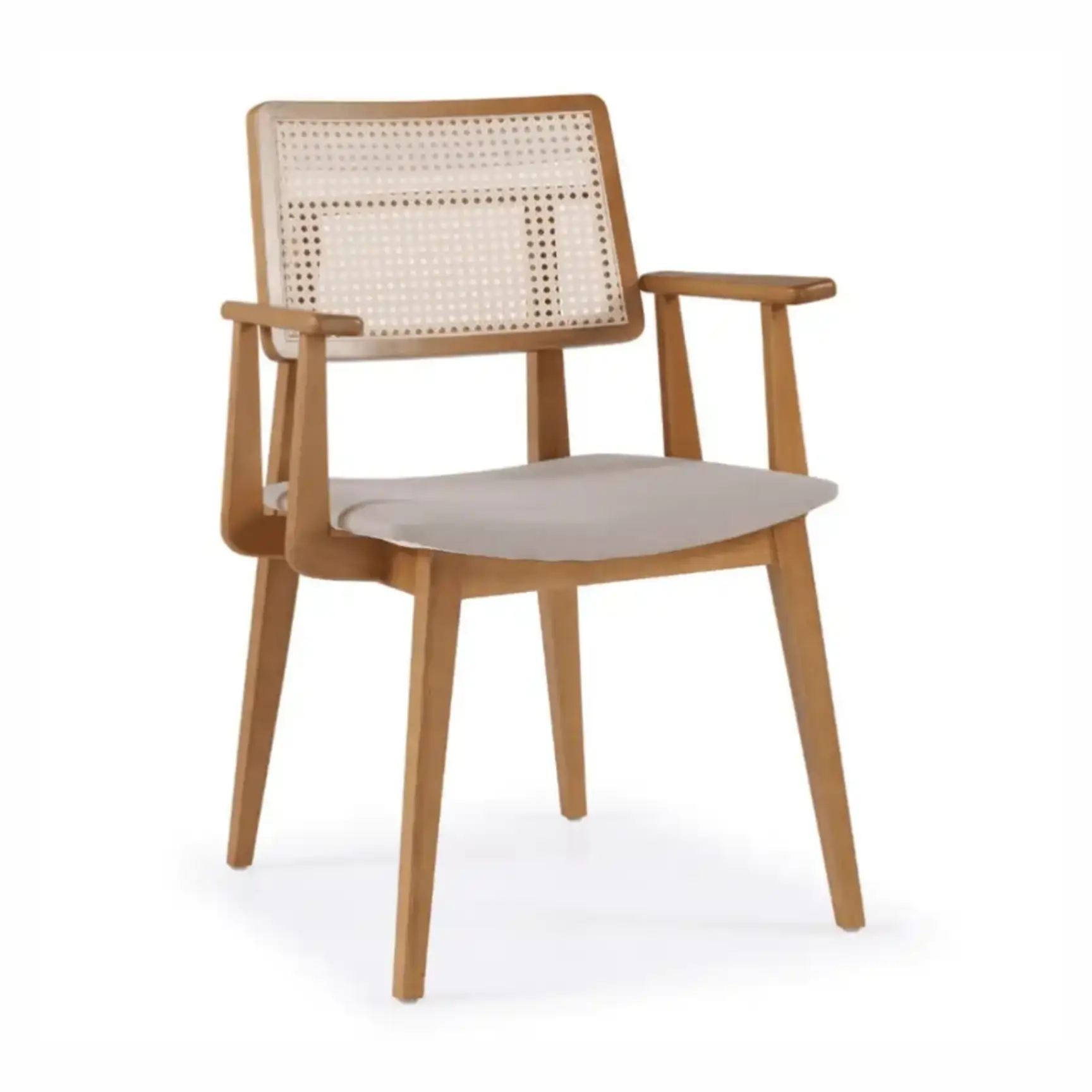 Cadeira Alberta com Braços - Design Bruno Faucz