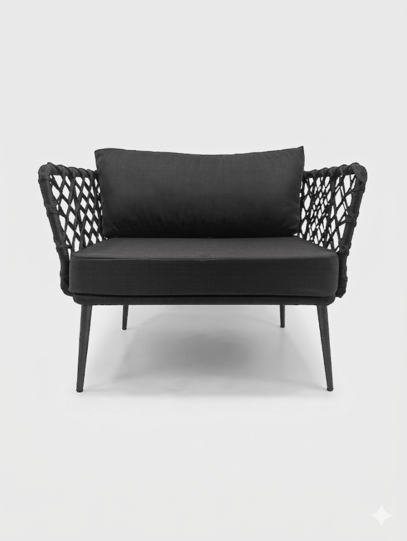 Poltrona Advance em Corda Náutica e Alumínio