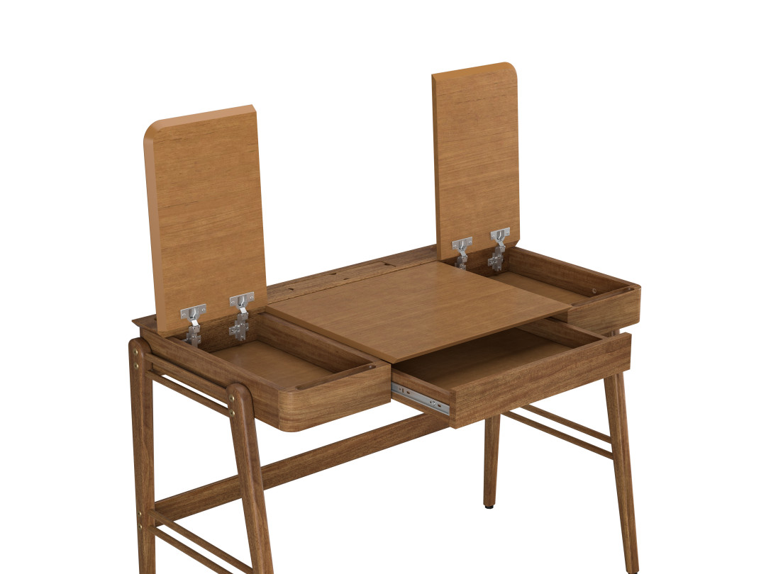 Escrivaninha Joy - Madeira Maciça e Design Sofisticado