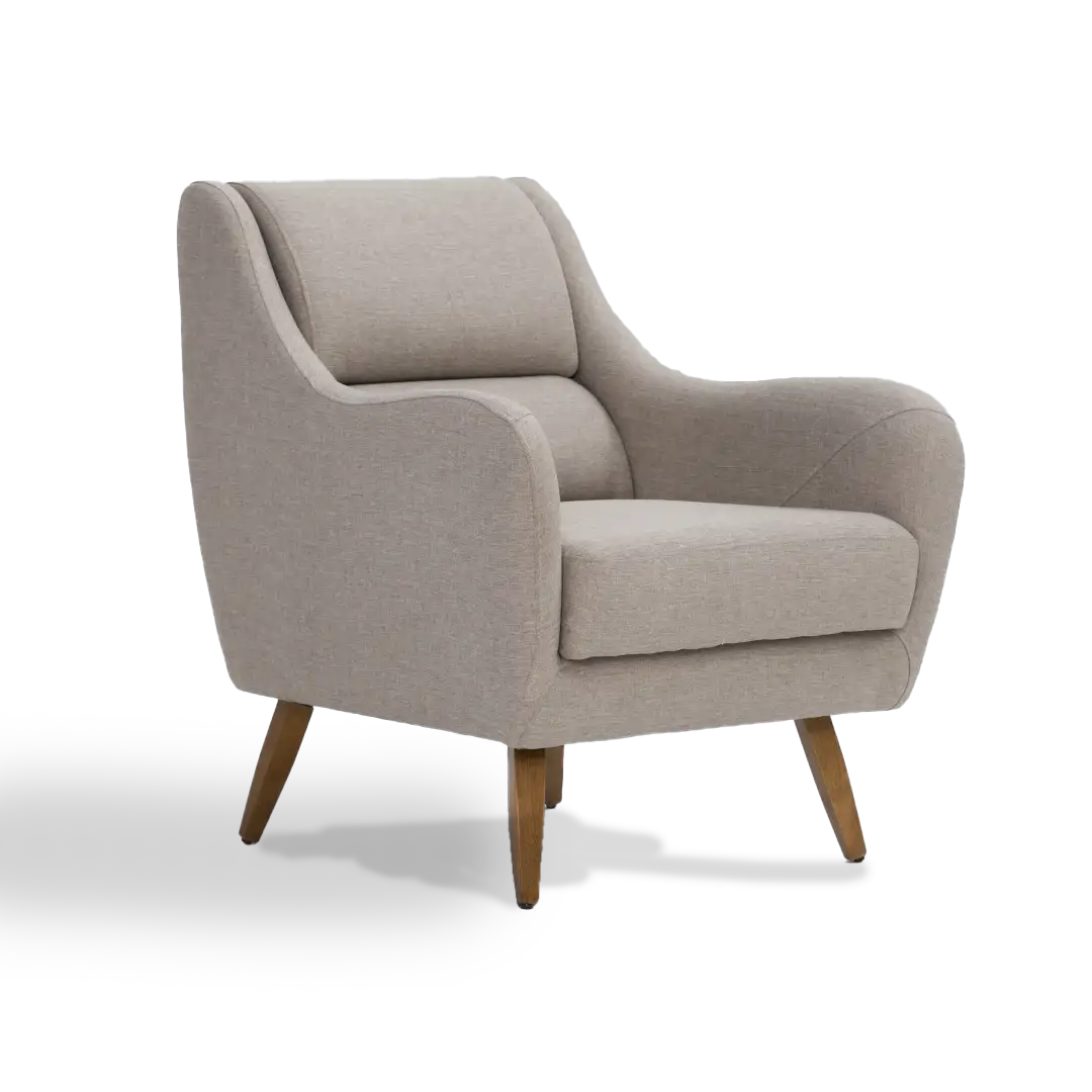 Poltrona Gloria Design Contemporâneo Revestimento Personalizável