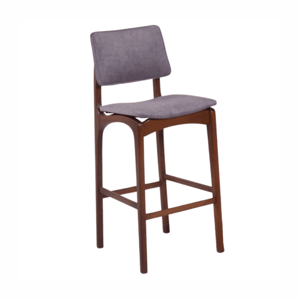 Banqueta Berlim personalizável madeira e revestimento