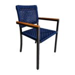 Cadeira Orion em corda náutica personalizável