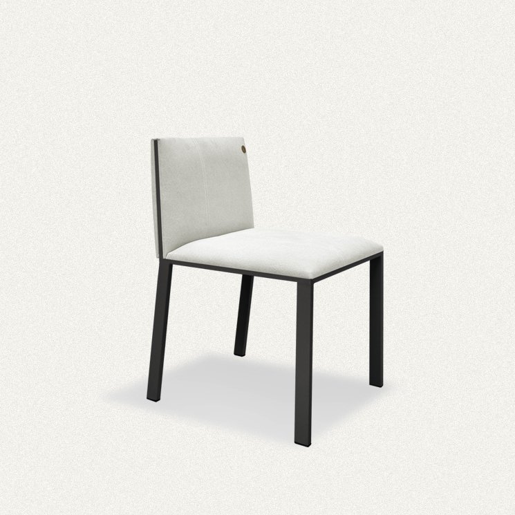 Cadeira Frozen personalizável estrutura e revestimento