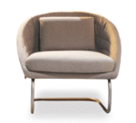 Polrona Concha aço carbono