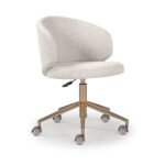 Cadeira Office Soul personalizável revestimento e base inox