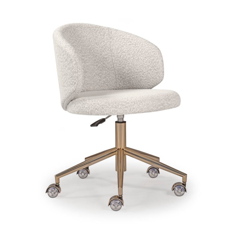 Cadeira Office Soul personalizável revestimento e base inox