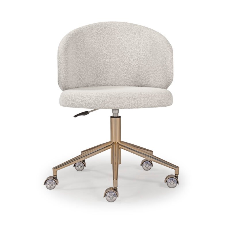 Cadeira Office Soul personalizável revestimento e base inox