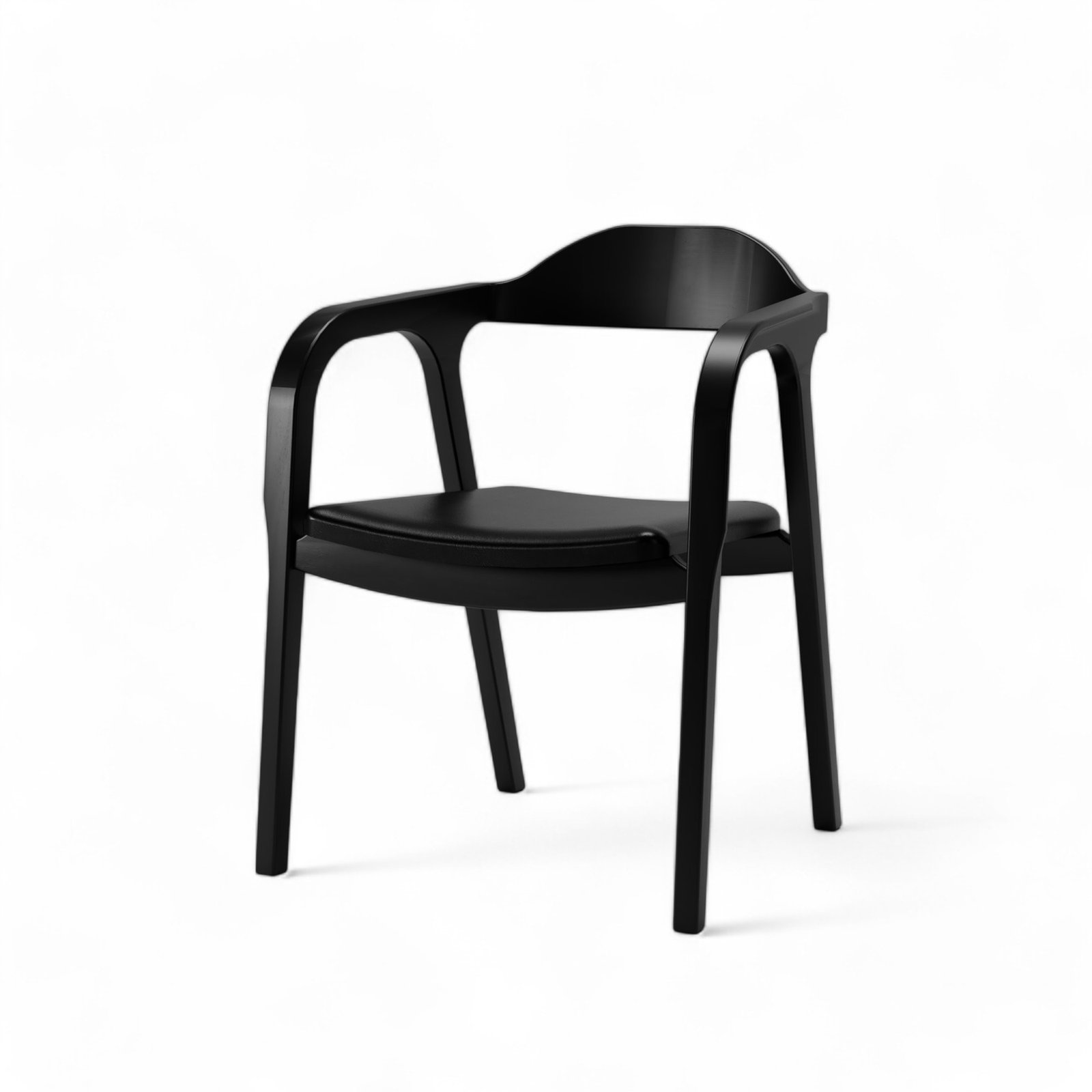 Cadeira Astom personalizável madeira e revestimento - Imagem 12