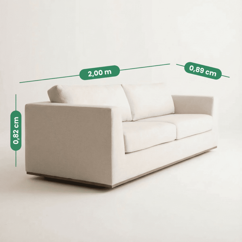 Sofá Da Vinci personalizável