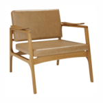 Poltrona Halifax em courino