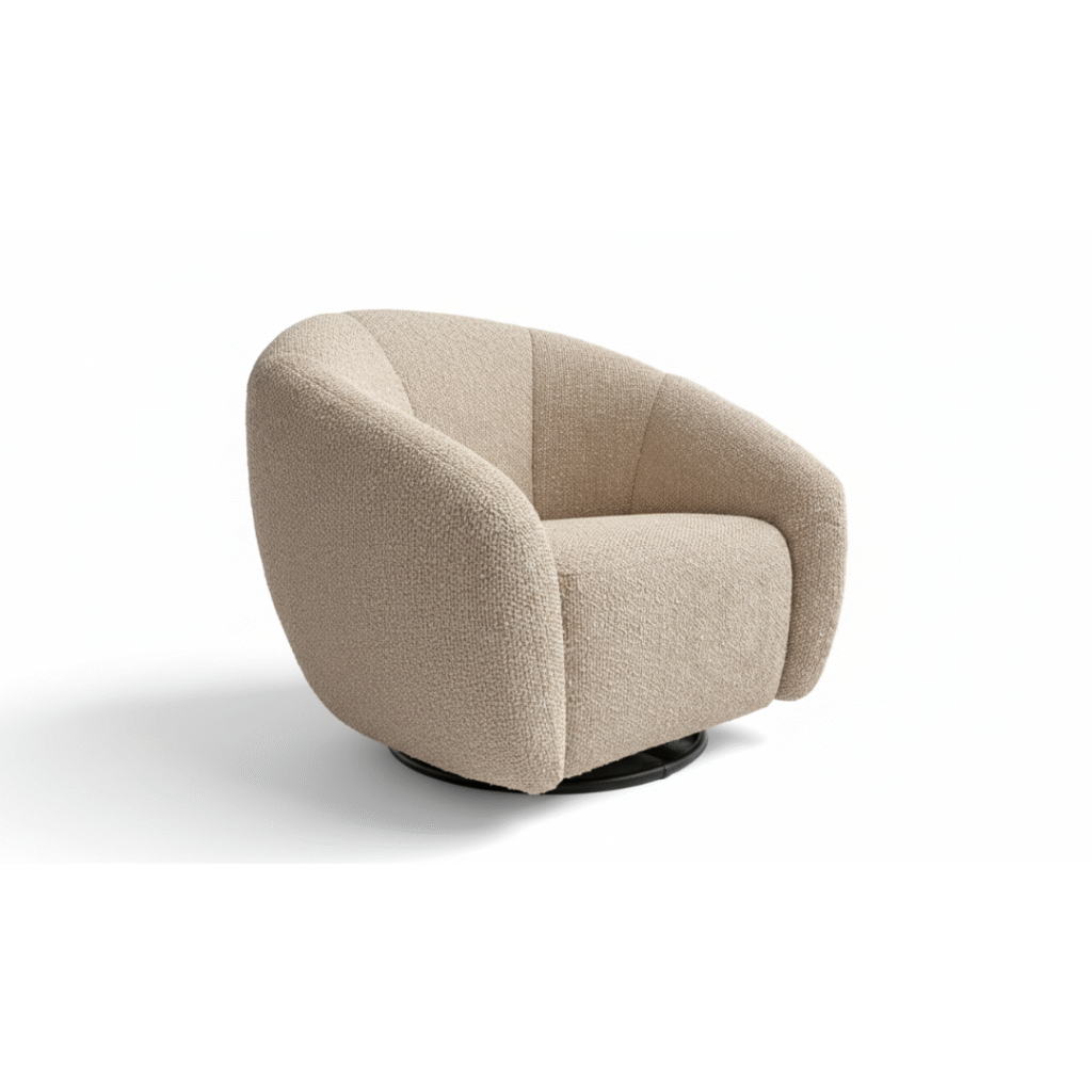 Poltrona giratória Atacama personalizável