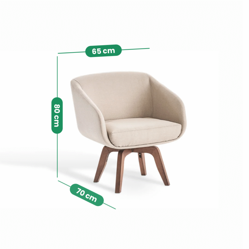 Poltrona Belt personalizável