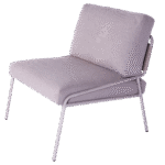 Poltrona Chess personalizável estrutura e revestimento