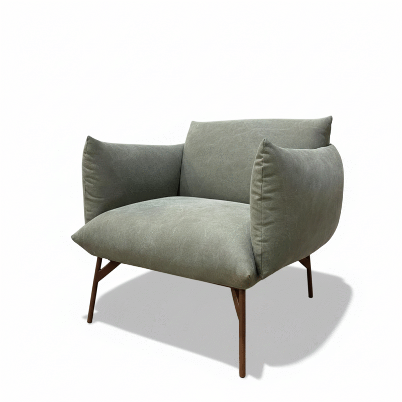 Poltrona Press revestimento personalzável