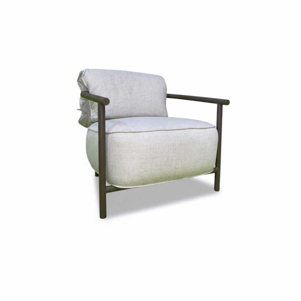 Poltrona Terra revestimento personalizável