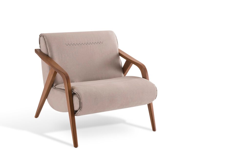 Poltrona Zizag personalizável