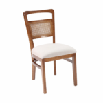 Cadeira Espelho personalizável madeira e estofamento