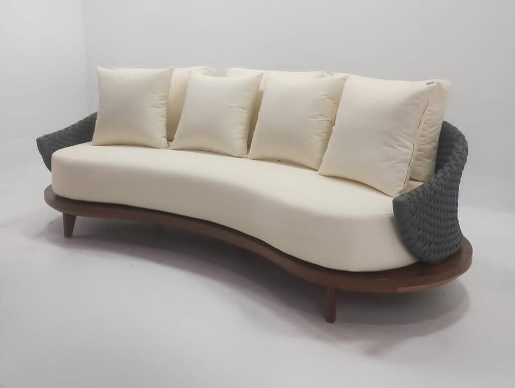 Sofá Orgânico almofadas impermeáveis