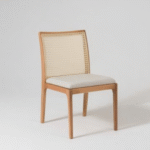 Cadeira Stela em tela natural sextavada