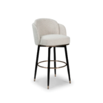 Banqueta  Escal Hug em inox