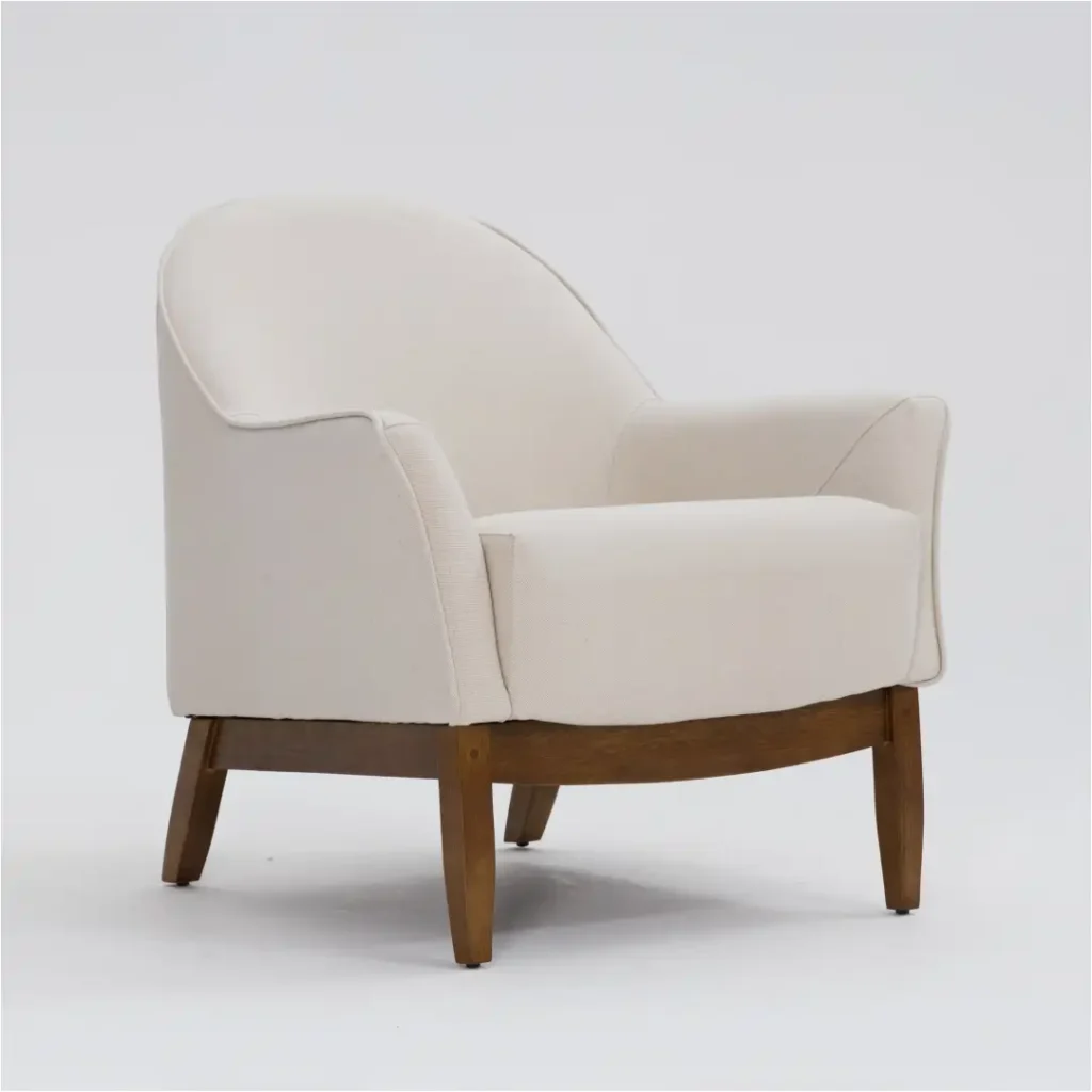 Poltrona Marjorie revestimento personalizável