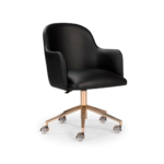 Cadeira Escal Nora office giratória em Inox