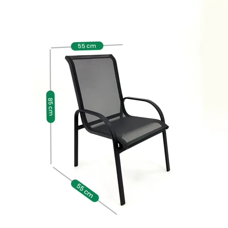 Cadeira Blue personalizáveis tela sling e côr da estrutura